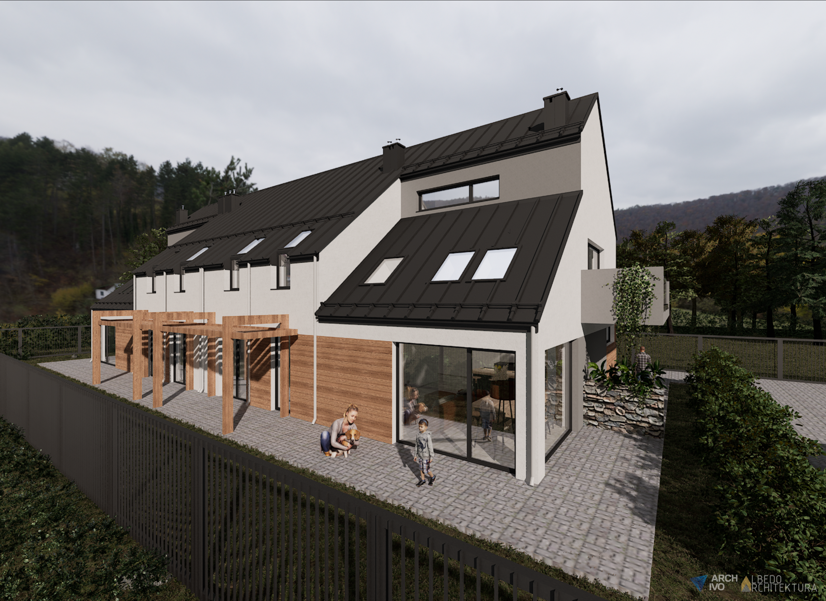 apartament ok 100 m2 z ogródkiem .